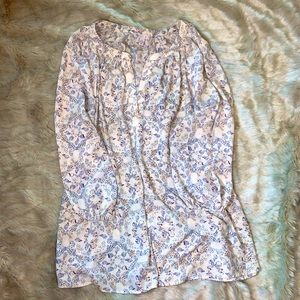 Lila Rose 1X butterfly blouse